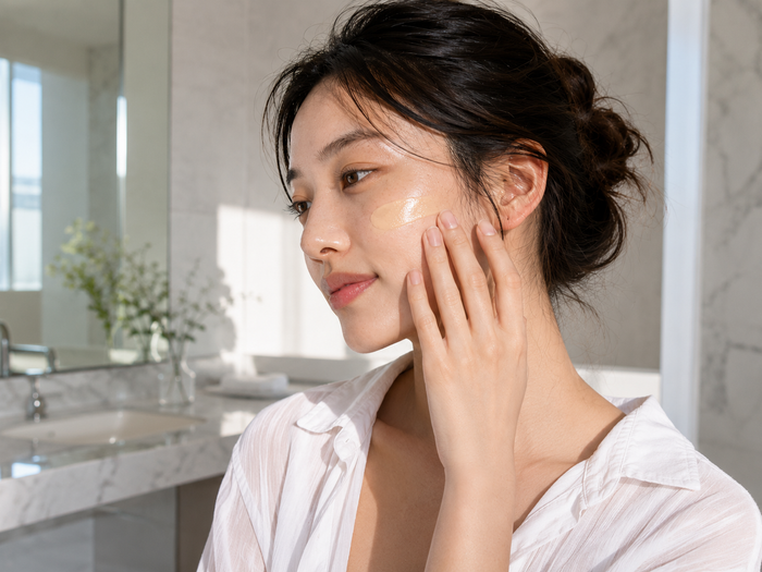 A natural, skin-like finish